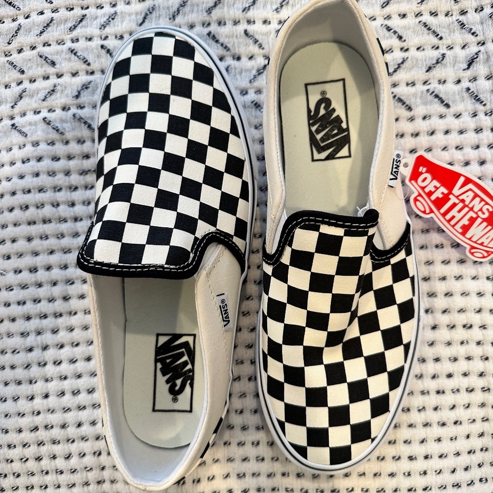 Vans Checkered Slip-Ons